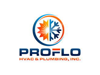 PROFLO HVAC & PLUMBING, INC. logo design by hidro