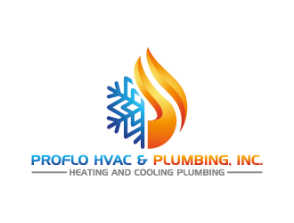 PROFLO HVAC & PLUMBING, INC. logo design by mhala