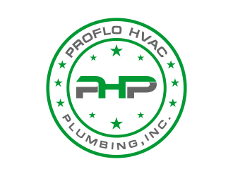 PROFLO HVAC & PLUMBING, INC. logo design by MUNAROH