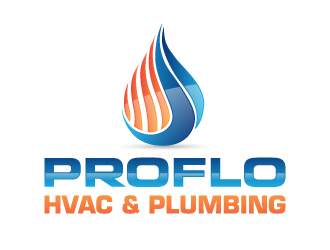 PROFLO HVAC & PLUMBING, INC. logo design by akilis13