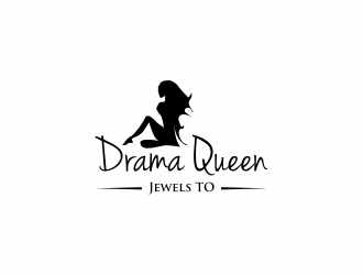 Drama Queen Jewels TO logo design by haidar