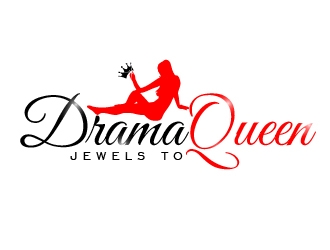 Drama Queen Jewels TO logo design by shravya