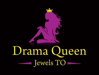 Drama Queen Jewels TO logo design by ManishKoli