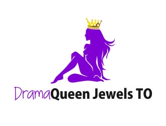 Drama Queen Jewels TO logo design by Bl_lue