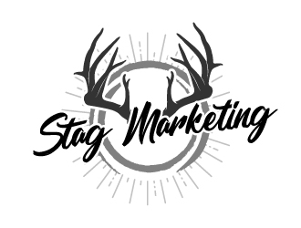 Stag Marketing  logo design by Suvendu