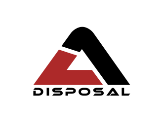 A-1 Disposal  logo design by rief