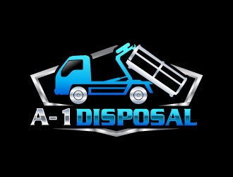 A-1 Disposal  logo design by uttam