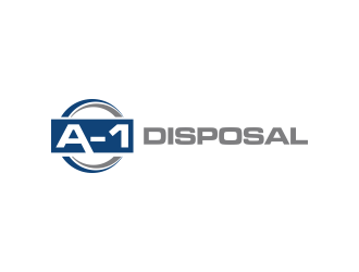 A-1 Disposal  logo design by RIANW