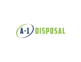 A-1 Disposal  logo design by bricton