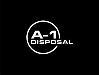 A-1 Disposal  logo design by bricton
