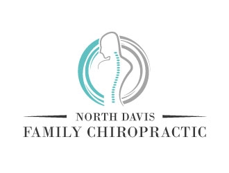 North Davis Family Chiropractic logo design by defeale