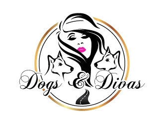 Dogs & Divas logo design by uttam
