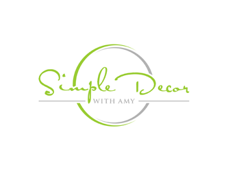 Simple Decor with Amy logo design by bomie