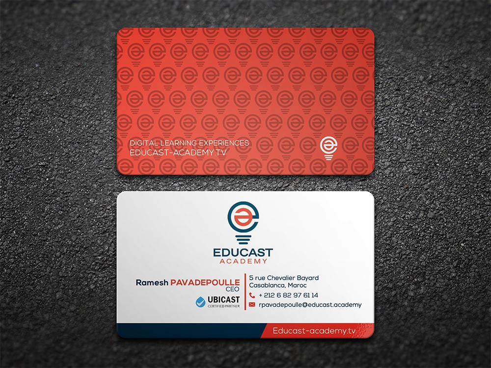 Educast Academy logo design by aamir