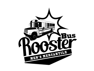 Rooster Bus logo design by bougalla005