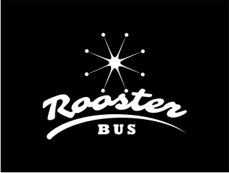 Rooster Bus logo design by mutafailan