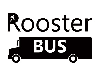 Rooster Bus logo design by ManishKoli