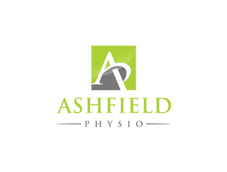 Ashfield Physio logo design by ndaru