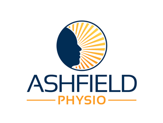 Ashfield Physio logo design by kunejo