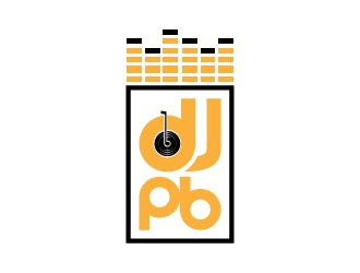 DJ PB logo design by imsaif