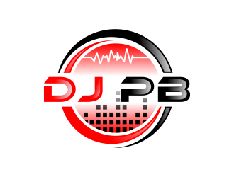 DJ PB logo design by giphone