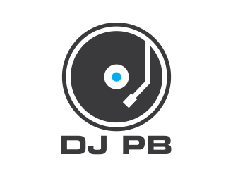 DJ PB logo design by maseru