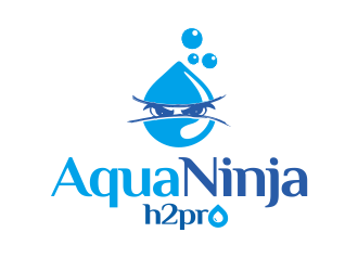 AquaNinja, Inc. logo design by YONK