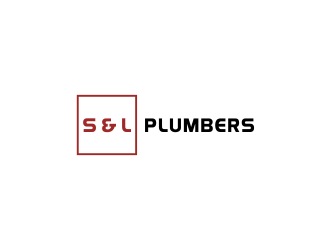 S & L Plumbers logo design by Drago