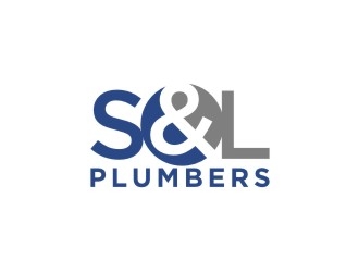 S & L Plumbers logo design by bricton