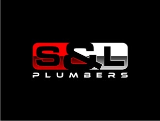 S & L Plumbers logo design by bricton