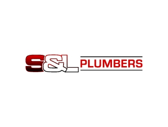 S & L Plumbers logo design by dibyo