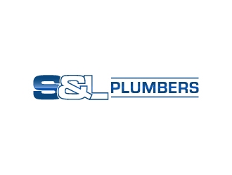 S & L Plumbers logo design by dibyo