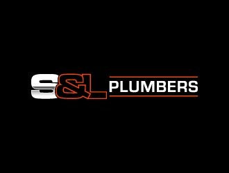 S & L Plumbers logo design by dibyo
