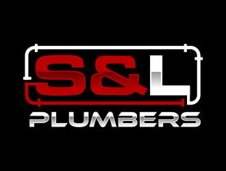 S & L Plumbers logo design by ingepro