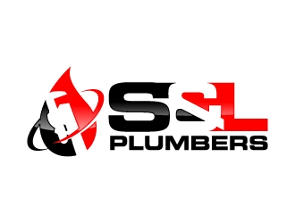 S & L Plumbers logo design by jaize
