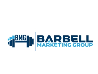 Barbell Marketing Group logo design by jaize