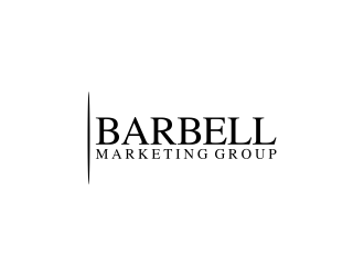 Barbell Marketing Group logo design by ubai popi