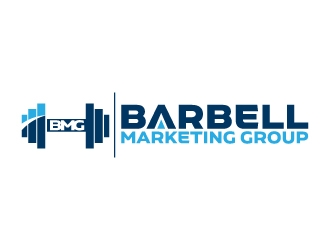 Barbell Marketing Group logo design by jaize
