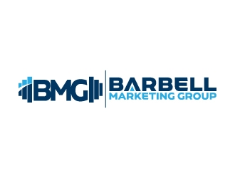 Barbell Marketing Group logo design by jaize