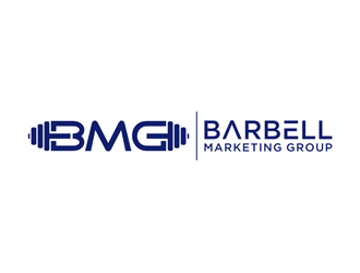 Barbell Marketing Group logo design by alby