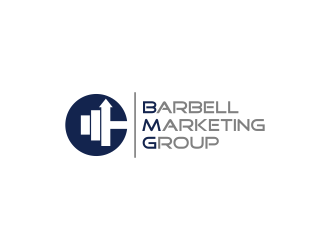 Barbell Marketing Group logo design by ammad