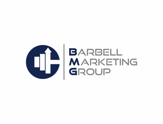 Barbell Marketing Group logo design by ammad