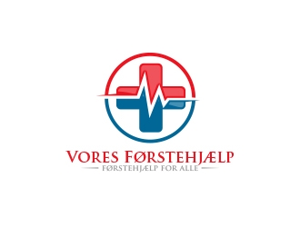 Vores Førstehjælp logo design by MarkindDesign
