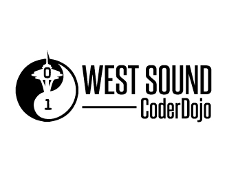 West Sound CoderDojo  logo design by jaize