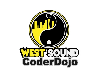 West Sound CoderDojo  logo design by samuraiXcreations