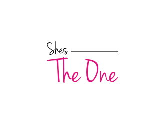Shes The One logo design by rief