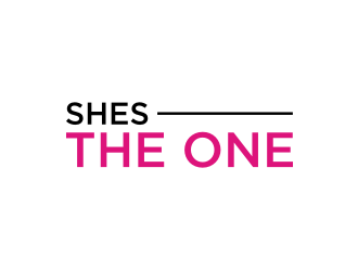 Shes The One logo design by rief