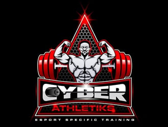 Cyber Athletiks logo design by DreamLogoDesign