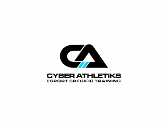 Cyber Athletiks logo design by haidar