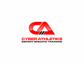 Cyber Athletiks logo design by haidar